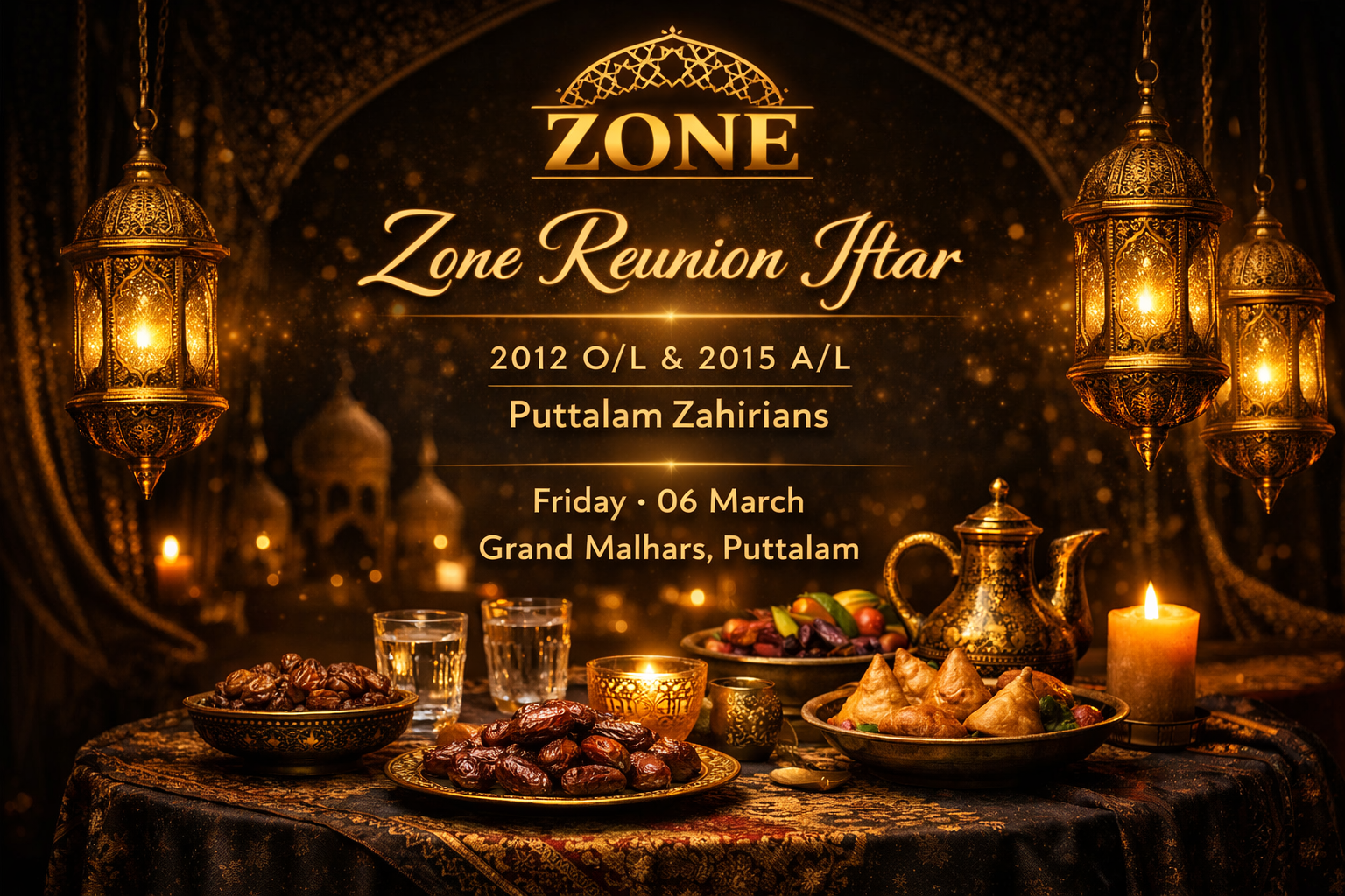 Zone Reunion Iftar